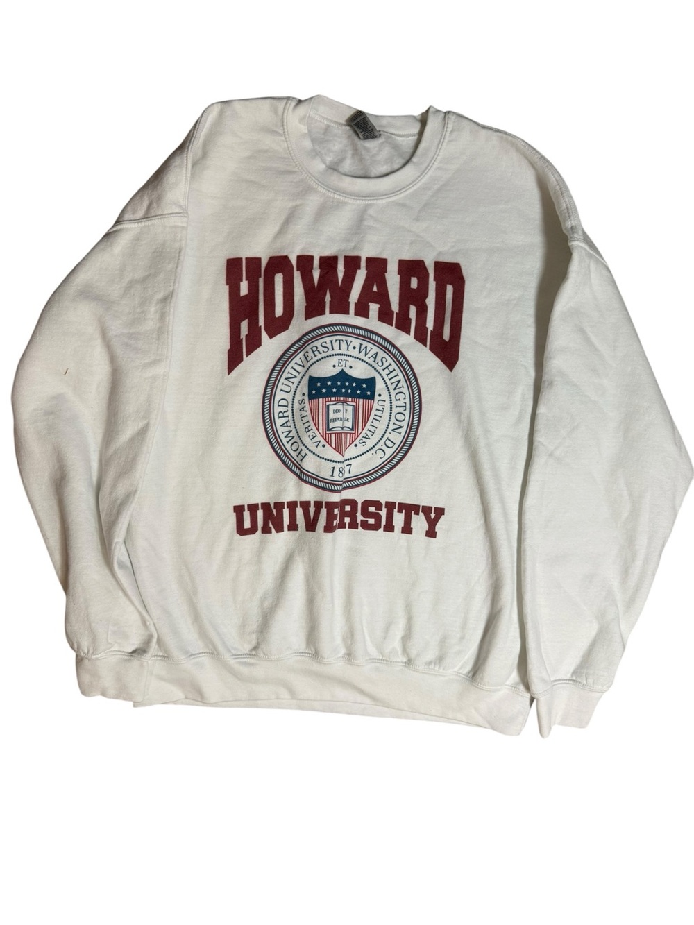 Howard University printed sweatshirt XL